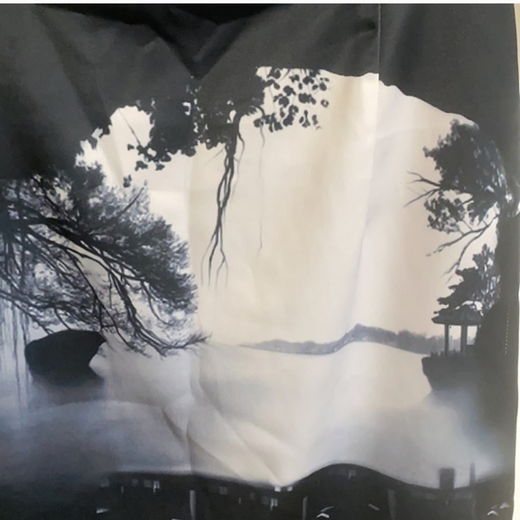 Klimeda Black & White Unique Photo Print Sheath Dress Size Women Size 6 - Picture 7 of 12